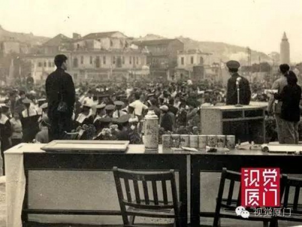 1949年的今天廈門解放，實拍國民黨黯然離別廈門的情景